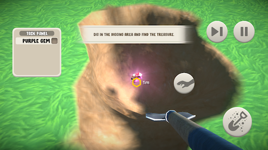 挖洞模擬器 - 尋寶遊戲 screenshot 3