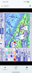 JigglyPaint: ¡Dibuja/Agita! screenshot 1