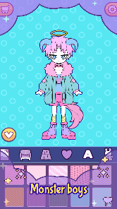 BatDoll monster boy maker game screenshot 11