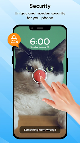 Touch Lock Screen Touch Photo screenshot 10