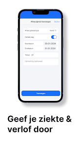 Workodo - Personeelsplanning screenshot 5