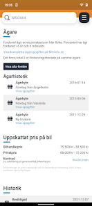 Biluppgifter, Regnr & bilägare screenshot 10