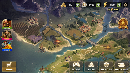 WWII Defense: RTS Army TD game screenshot 10