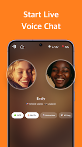 Maum: 1 on 1 Voice Chat screenshot 1