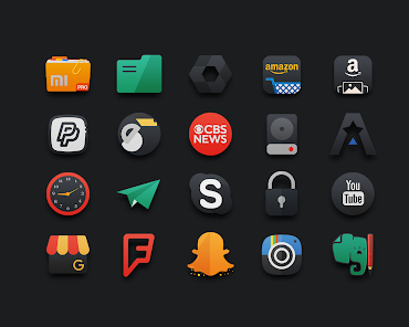 Darko - Icon Pack screenshot 6