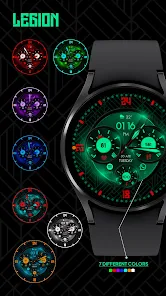 Legion Watch Face Nodeshaper screenshot 13