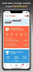 TennisCall | Sports Player App screenshot 1