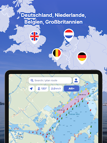 Waterkaarten: Boot Navigation screenshot 19