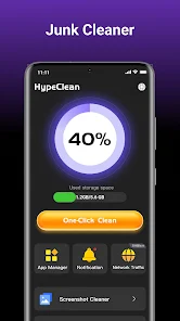 HypeClean : Phone Cleaner screenshot 1