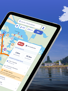 Waterkaarten: Boot Navigation screenshot 18