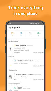 Tracking.my Package Tracker screenshot 2