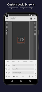 KLCK Kustom Lock Screen Maker screenshot 2