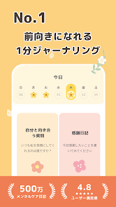 感謝の庭 - メンタルヘルス日記・ポジティブジャーナル screenshot 1