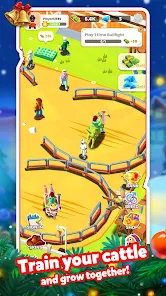 Cattle Clash: Idle game screenshot 1