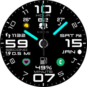 NTV146 - Contrast watch face screenshot 21