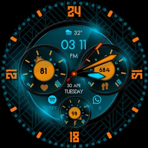 Legion Watch Face Nodeshaper screenshot 26