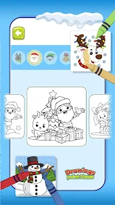 Christmas Drawings to paint screenshot 2