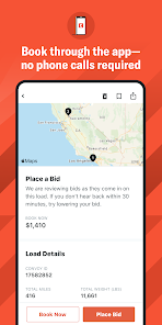 Convoy: find, book truck loads screenshot 3
