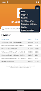 Biluppgifter, Regnr & bilägare screenshot 16