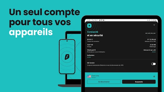 Surfshark VPN - Sûr et rapide screenshot 15