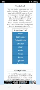 MUFON UFO Sightings Map screenshot 4