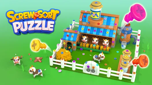 Screw Sort Puzzle: Pin Jam 3D screenshot 2