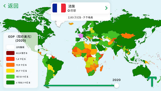 StudyGe - 世界地理测验。了解国家、旗帜和首都 screenshot 7