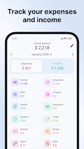 Finadyx: Expense & Budget screenshot 1