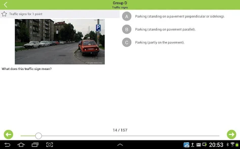 Driving school tests (CZ) screenshot 8