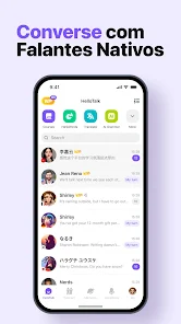 HelloTalk aprender idiomas screenshot 2