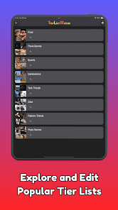 Tier List Maker screenshot 11