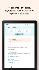 Helsenorge screenshot 11