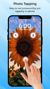 Touch Lock Screen Touch Photo screenshot 9