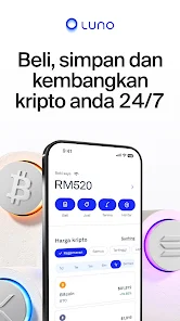 Luno: Beli Bitcoin & Kripto screenshot 1