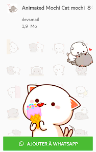 Animated Mochi Peach Cat screenshot 9