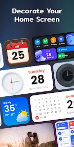 Color Widgets, Theme: iWidgets screenshot 3