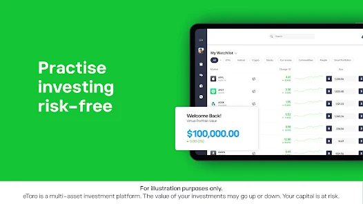 eToro: Trade. Invest. Connect. screenshot 15