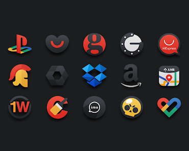 Darko - Icon Pack screenshot 7