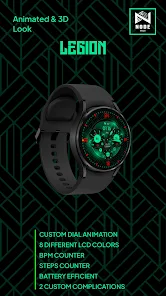 Legion Watch Face Nodeshaper screenshot 3