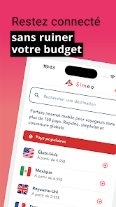 Simeo - eSIM de voyage screenshot 6