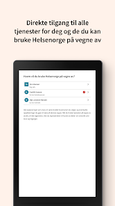 Helsenorge screenshot 8