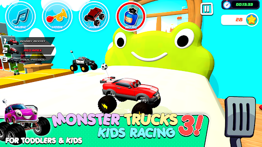 Monster Trucks Game for Kids 3 screenshot 25