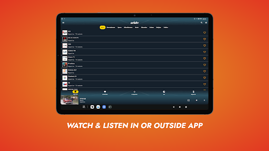 Orbitv Live TV & IPTV Player screenshot 28