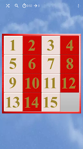 Игра в 15 screenshot 1