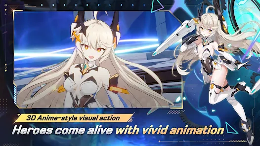 OUTERPLANE - Strategy Anime screenshot 1