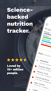 Calorie Counter by Cronometer screenshot 1