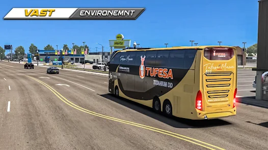 巴士模拟器旅游巴士游戏 screenshot 4