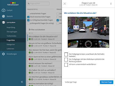 Fahrschulcard screenshot 10