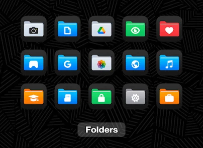 iDarkOS 18 - Icon Pack screenshot 11