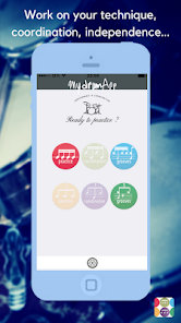 myDrumApp Lite Drummer's app screenshot 4